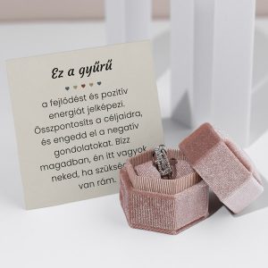 Anti-stressz gyűrű dedikációval | RAYA_SPINRING